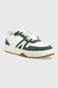 Δερμάτινα αθλητικά παπούτσια Lacoste L001 Leather Colour Trainers πράσινο