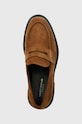 Vagabond Shoemakers mokasyny zamszowe Johnny 2.0 brązowy 5579.040.27