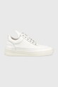 Δερμάτινα αθλητικά παπούτσια Filling Pieces Low Top Ripple Nappa φλατ λευκό 25121721855