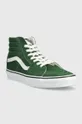 Πάνινα παπούτσια Vans SK8-Hi πράσινο