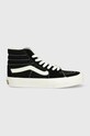 Πάνινα παπούτσια Vans SK8-Hi VR3 υφασμάτινο μαύρο VN0005UN1KP1