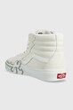 Cipők Vans velúr teniszcipő SK8-Hi Flame VN0005UJWWW1 fehér