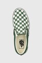 Ниски кецове Vans Classic Slip-On зелен VN0A7Q5D6QU1