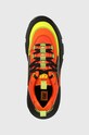 Caterpillar sneakers in pelle RAIDER LACE SUPERCHARGED arancione P111052