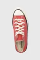 red Converse plimsolls Chuck 70 OX