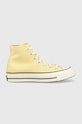 Tenisice Converse Chuck 70 HI ravni zlatna A02757C