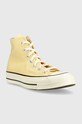 Converse trainers Chuck 70 HI A02757C yellow SS23