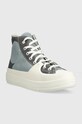 Високи кецове Converse Chuck Taylor All Star Construct A03472C сив SS23