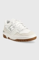 Δερμάτινα αθλητικά παπούτσια New Balance BB550WGU λευκό