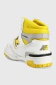 Obuwie New Balance sneakersy skórzane BB650RCG BB650RCG biały