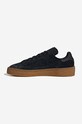 Shoes adidas Originals suede sneakers Stan Smith Crepe FZ6439 black