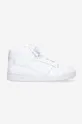 bílá Kožené sneakers boty adidas Originals Forum Mid W Unisex