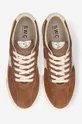 brown Stepney Workers Club leather sneakers Dellow S-Strike Suede