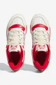 white adidas Originals leather sneakers Rivalry Low 86 GZ2557