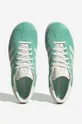 green adidas Originals suede sneakers Gazelle J