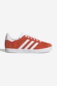 adidas Originals sneakersy zamszowe Gazelle J płaska pomarańczowy HP2879