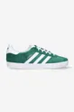zelená Semišové sneakers boty adidas Originals Gazelle J Unisex