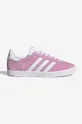 roz adidas Originals sneakers din piele întoarsă Gazelle J Unisex