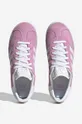růžová Semišové sneakers boty adidas Originals Gazelle J