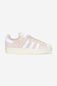 adidas Originals sneakers din piele întoarsă Campus 00s W plată bej HP2924
