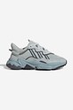 Semišové tenisky adidas Originals Ozweego J semišová koža sivá HQ1633