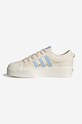 Obuwie adidas Originals tenisówki Nizza Platform W HQ1911 HQ1911 beżowy