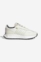 Kožne tenisice adidas Originals Retropy E5 W ravni bijela HQ4390