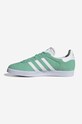 Shoes adidas Originals suede sneakers Gazelle W HQ4410 green