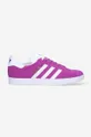 violet adidas Originals suede sneakers Gazelle W Unisex