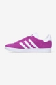 violet adidas Originals suede sneakers Gazelle W