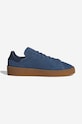 adidas Originals sneakersy zamszowe Stan Smith Crepe płaska niebieski HQ6834