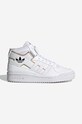 adidas Originals sneakers Forum Mid J imitatie de piele alb HQ6844