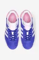 blue adidas Originals suede sneakers Gazelle Bold W