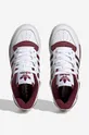 white adidas Originals leather sneakers Rivalry Low 86 W