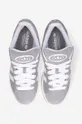 gray adidas Originals suede sneakers HQ8707