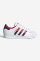 Sneakers adidas Originals Superstar J HQ8728 φλατ λευκό HQ8728