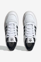 white adidas Originals leather sneakers Forum Bonega