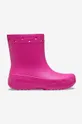 růžová Holínky Crocs Classic Rain Boot Unisex