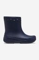 Crocs stivali di gomma Classic Rain Boot blu 208363.410