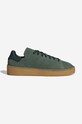 adidas Originals sneakers in camoscio Stan Smith Crepe platform verde FZ6444
