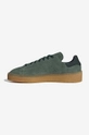 green adidas Originals suede sneakers Stan Smith Crepe