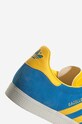 Obuwie adidas Originals sneakersy skórzane Gazelle GY7373 niebieski