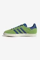 green adidas leather sneakers Gazelle