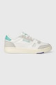 Reebok sneakers din piele LT COURT piele întoarsă alb IE9386