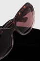 ciemny brązowy Luisa Spagnoli okulary przeciwsłoneczne
