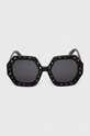Philipp Plein okulary przeciwsłoneczne SPP039S.53700Y czarny SS23