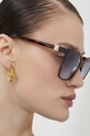 Guess okulary przeciwsłoneczne GU7865.5753W brązowy