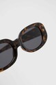 Akcesoria Vans okulary przeciwsłoneczne VN0007A71611 brązowy