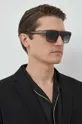 szary Philipp Plein okulary przeciwsłoneczne Męski