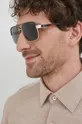 brązowy Guess okulary przeciwsłoneczne Męski